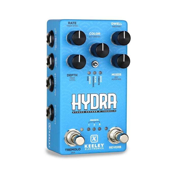 Keeley HYDRA Stereo Reverb and Tremolo - Pedal Empire