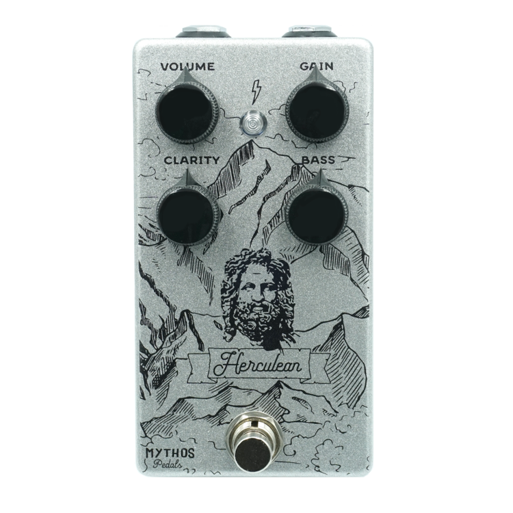 Mythos Pedals Herculean Overdrive — Pedal Empire Mythos Pedals Herculean Overdrive — Pedal Empire