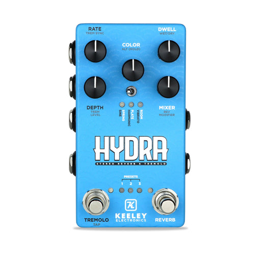 Keeley HYDRA Stereo Reverb and Tremolo - Pedal Empire