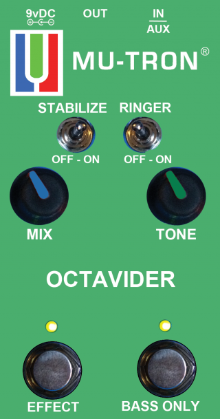 【エフェクター】MU-TRON OCTAVIDER(限定モデル) MU-TRONOctavider Vintage Silver《オクターバー》【Webショップ