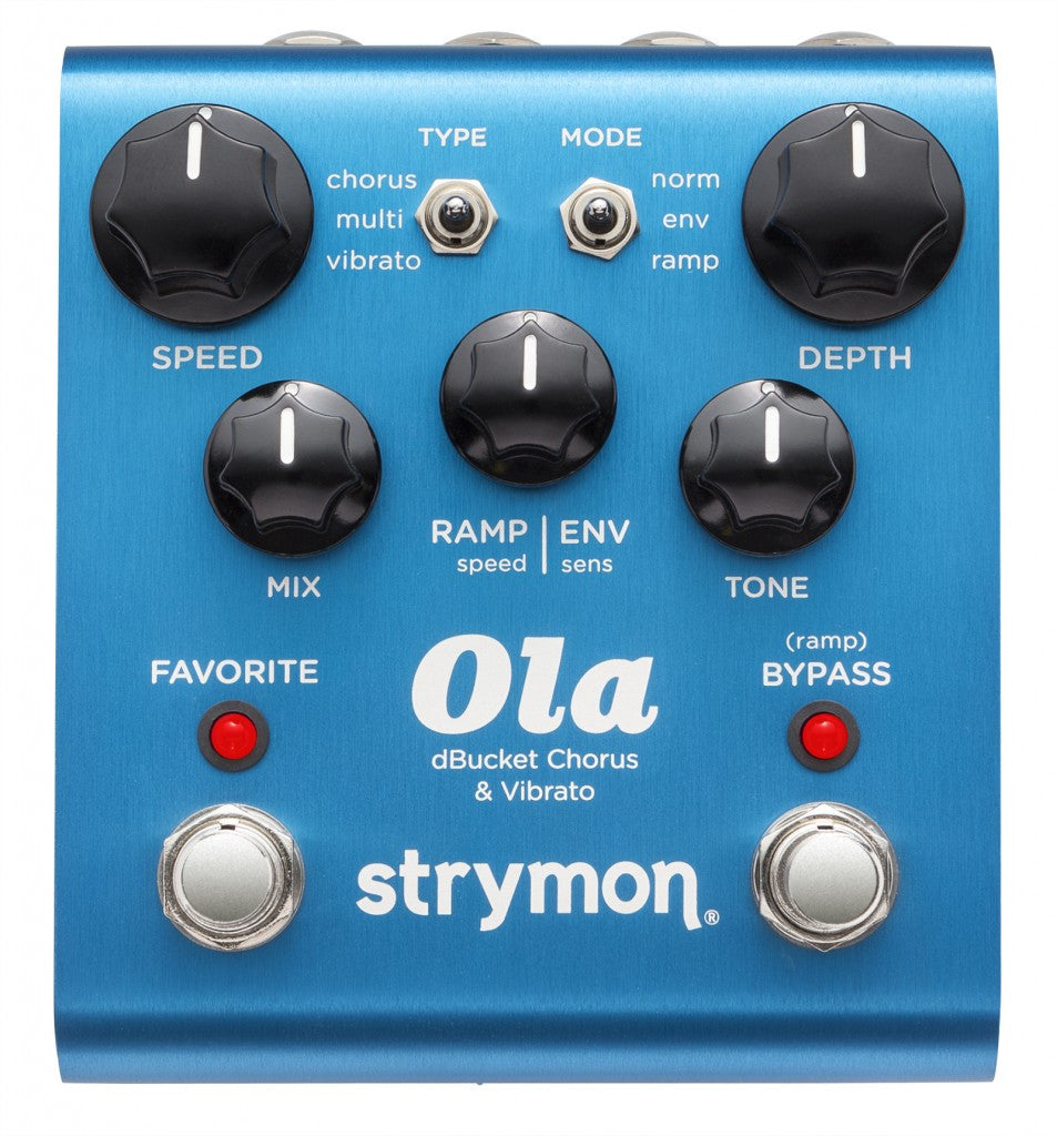 Strymon Ola コーラス・ビブラート Strymon Ola dBucket Chorus & Vibrato Pedal | Humbucker Music