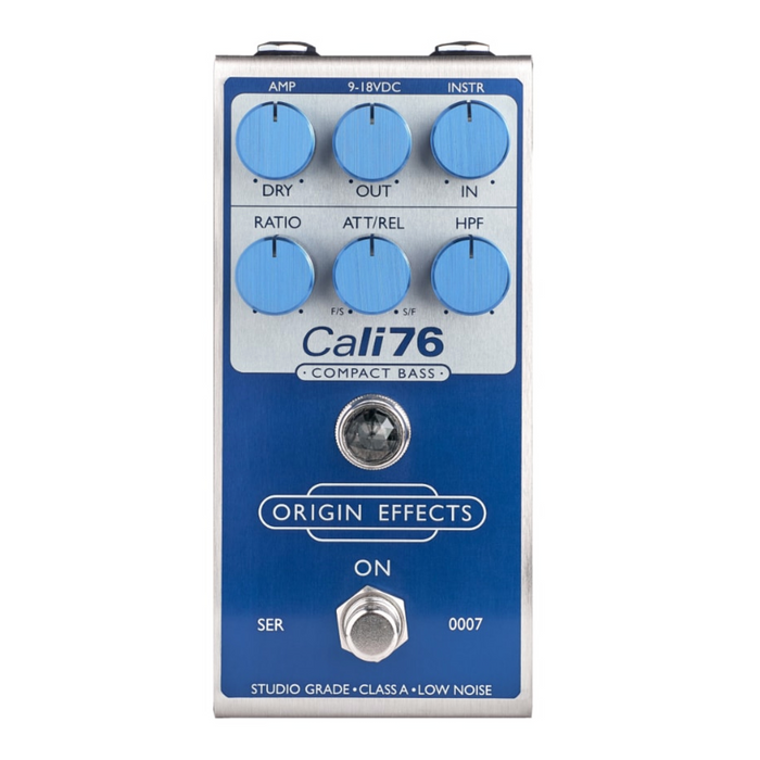 Origin Effects Cali76-CB Compact Series Bass Compressor LIMITED BLUE