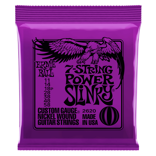 Ernie Ball 7-String Power Slinky 11-58 (2620) - Pedal Empire