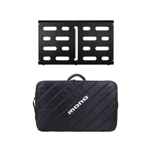 MONO Medium Pedal Board and Case Combo Black - Pedal Empire