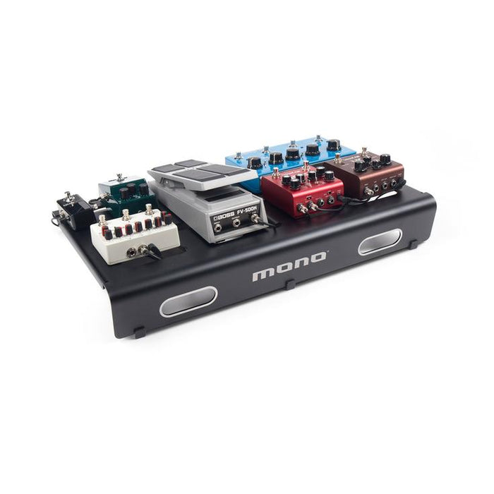 MONO Medium Pedal Board and Case Combo Black - Pedal Empire