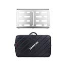 MONO Medium Pedal Board and Case Combo Silver - Pedal Empire