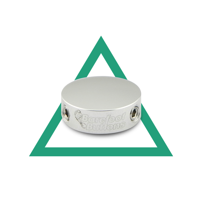 Barefoot Button V1 - for 3PDT Footswitch - Pedal Empire