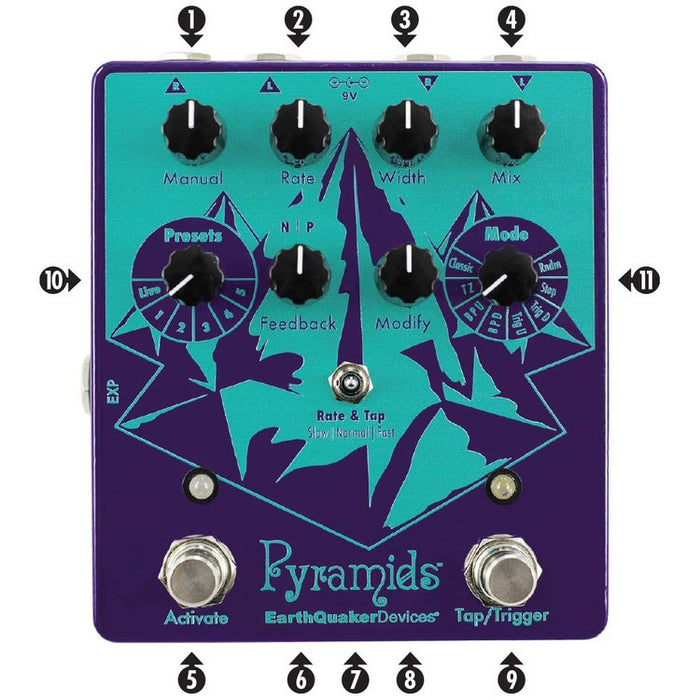 Earthquaker Devices Pyramids - Pedal Empire