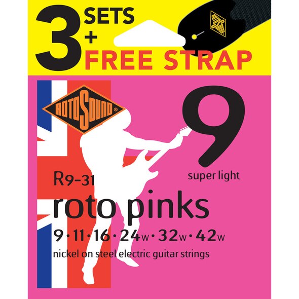 Rotosound Rotos Electric Guitar Strings - Pedal Empire