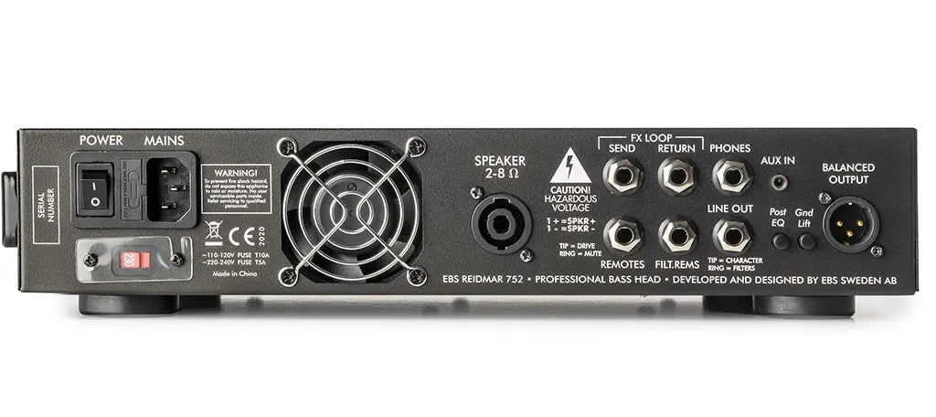 EBS Reidmar 752 Bass Amplifier Head