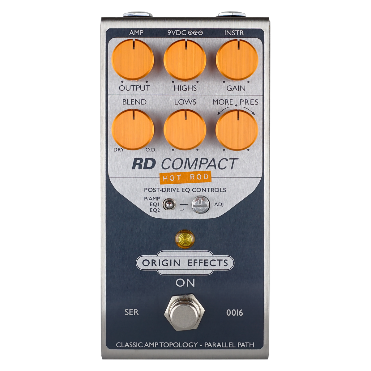 ギター Origin Effects Revival Drive Hot Rod Origin Effects Revival Drive Hot Rod Compact — Pedal Empire