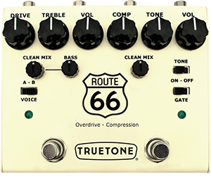 Truetone V3 Route 66 - Overdrive + Compression