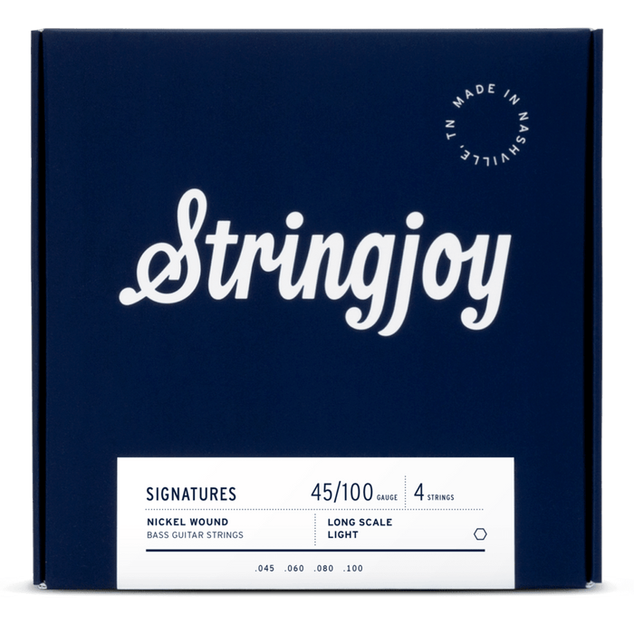 Stringjoy Bass Signatures - Light Long Scale (45-100)