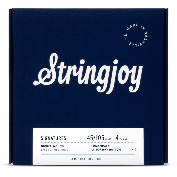 Stringjoy Bass Signatures - Light Long Scale (45-105)