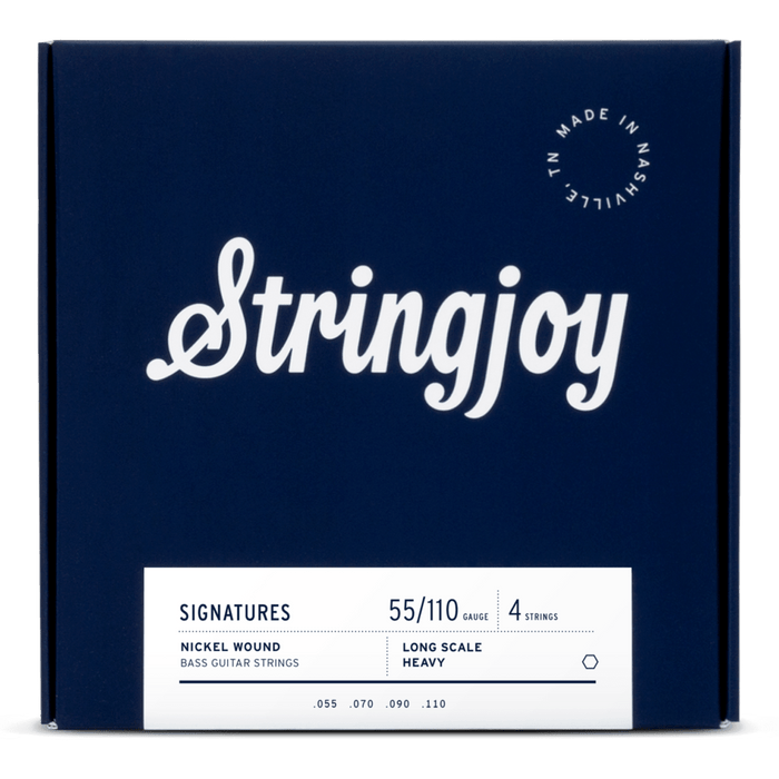 Stringjoy Bass Signatures - Heavy Long Scale (55-110)