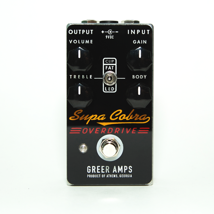 GREER AMPS SUPA COBRA OVERDRIVE - Pedal Empire