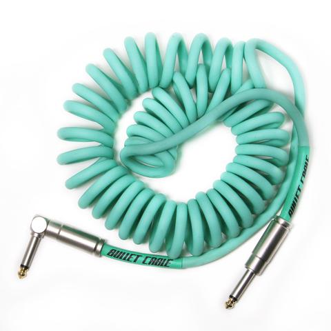 Bullet Cable Sea Foam Coil 15ft - Pedal Empire