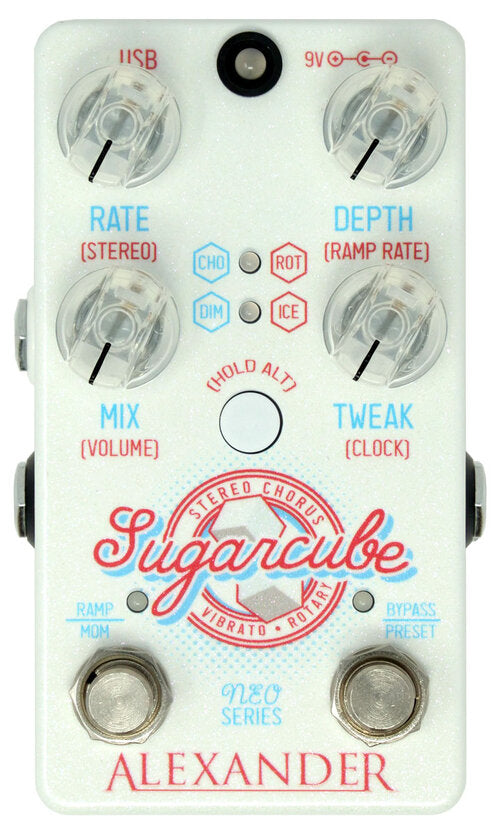Alexander Pedals Sugarcube Stereo Chorus Pedal Empire
