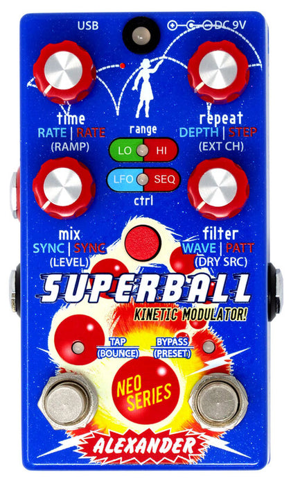 alexander pedals wavelength Alexander Pedals Superball Kinetic Modulator — Pedal Empire