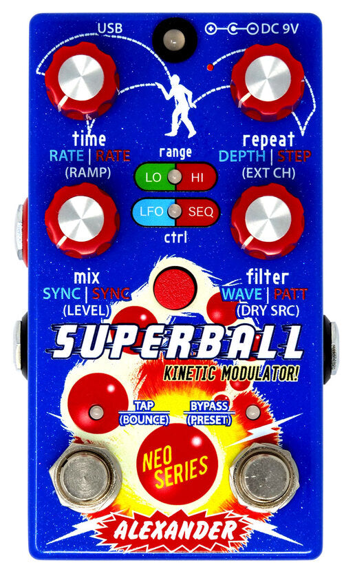 Alexander Pedals Superball Kinetic Modulator - Pedal Empire