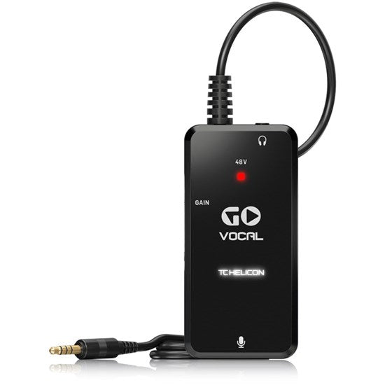TC Helicon GO Vocal Microphone Preamp for Mobile Devices