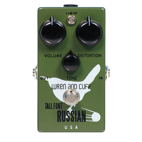 Wren and Cuff / Tall Font Russian