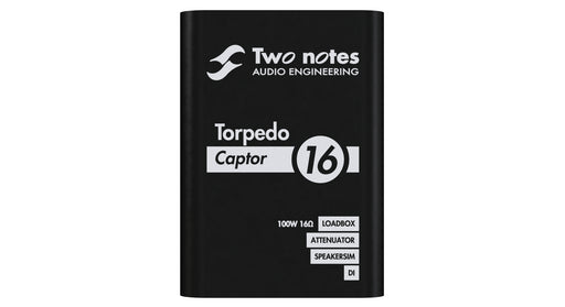 Two Notes Captor 16 Ω Loadbox/Attenuator/Speakersim/DI - Pedal Empire