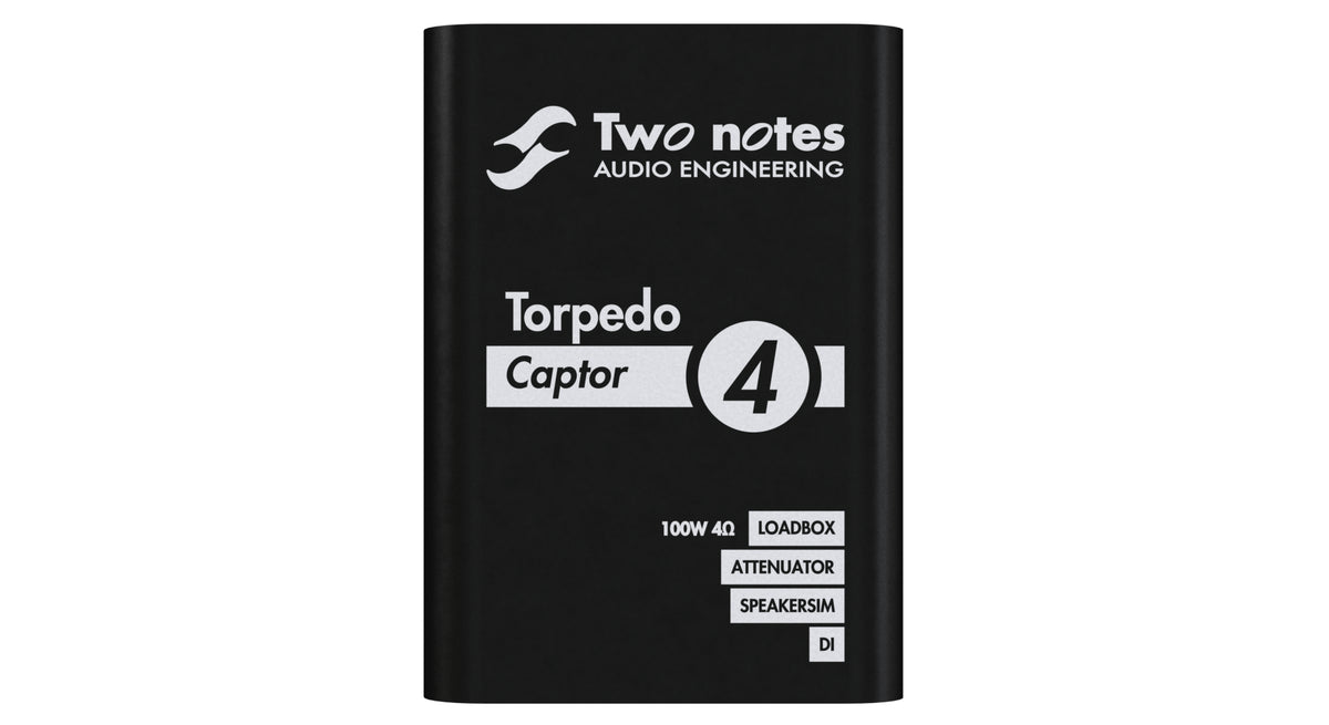 Two Notes Captor 4 Œ© Loadbox/Attenuator/Speakersim/DI — Pedal Empire