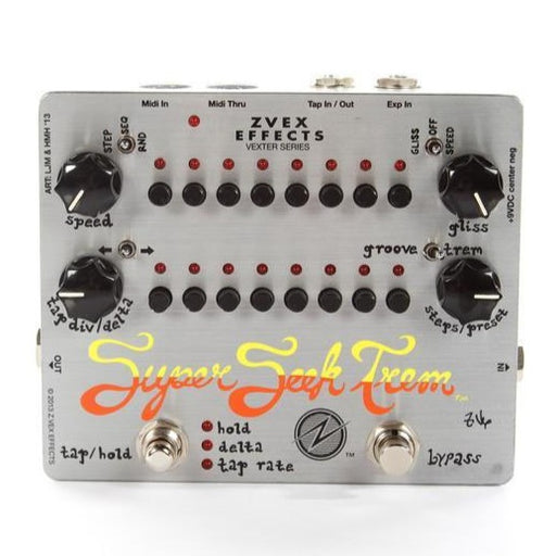 seek wah pedal ZVEX Super Seek Wah — Pedal Empire