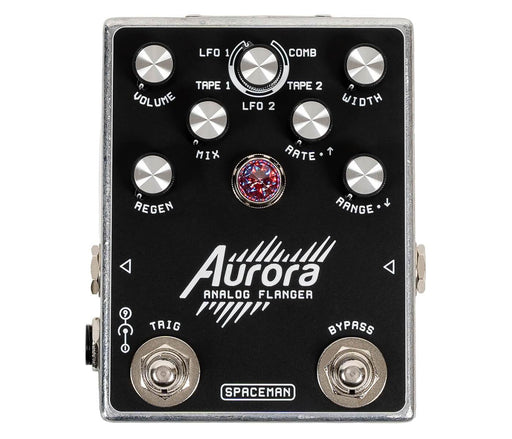 Spaceman Aurora Analog Flanger- Std Silver - Pedal Empire