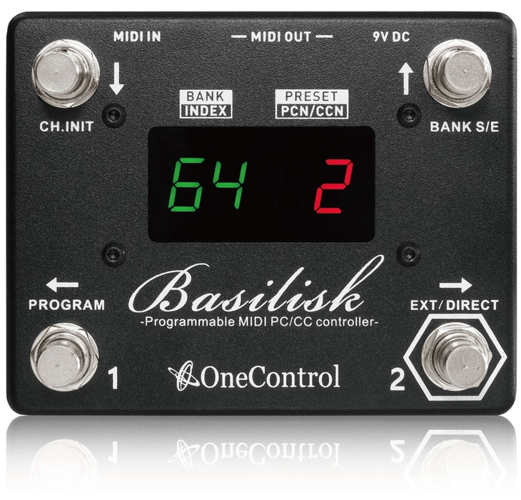 One Control Basilisk Programmable MIDI Controller - Pedal Empire