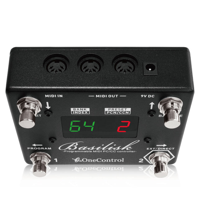 One Control Basilisk Programmable MIDI Controller - Pedal Empire