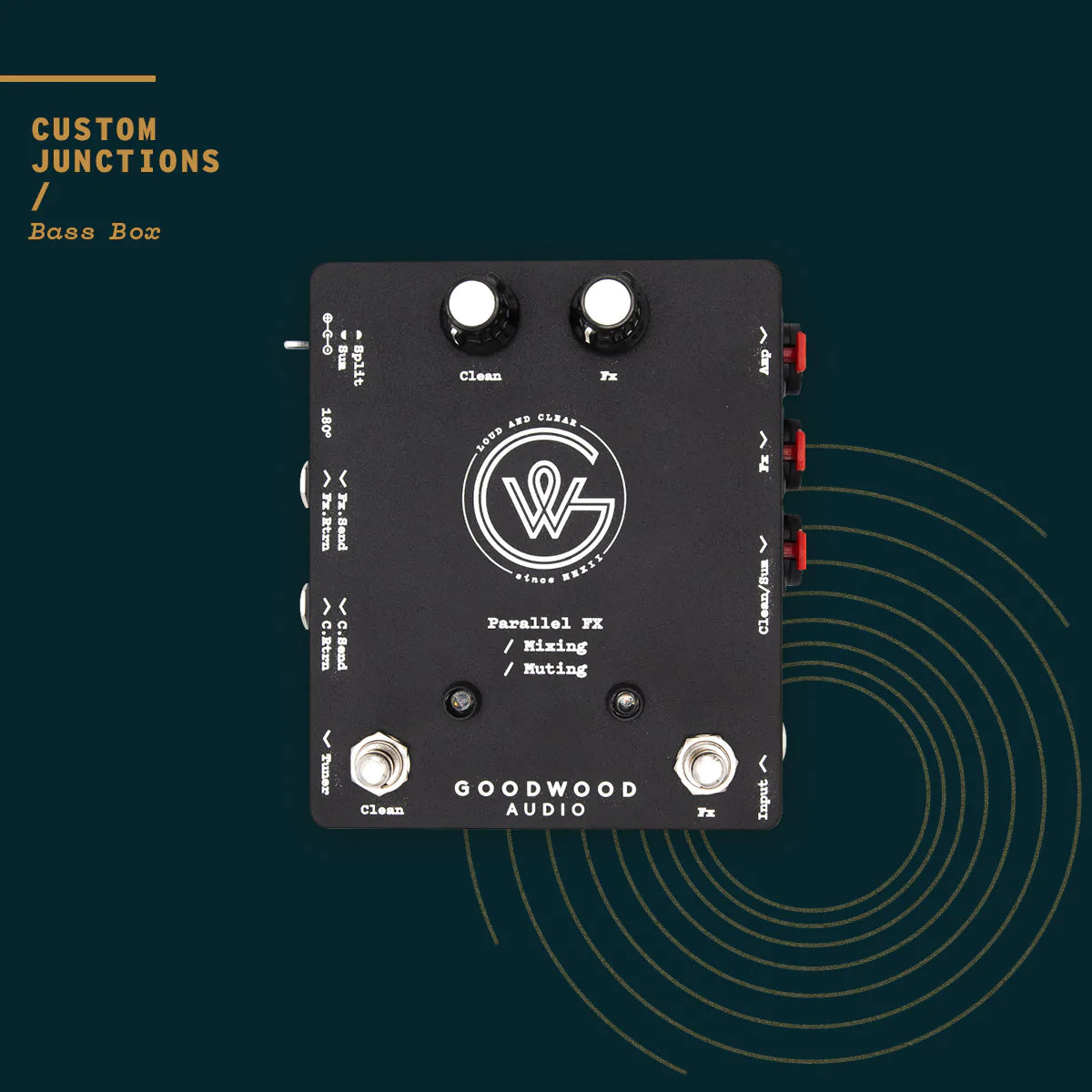Goodwood Audio Custom Shop Bass Box (Bass, Guitar & Synth compatible ...