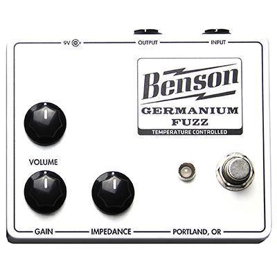 Benson Amps Germanium Fuzz Solar White - Pedal Empire