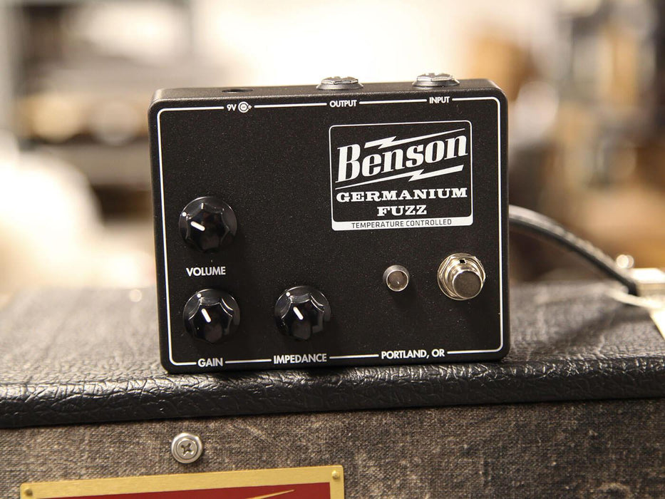 Benson Amps Germanium Fuzz Studio Black - Pedal Empire