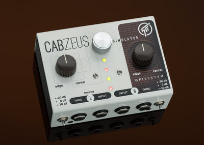 GFI SYSTEM Cabzeus Stereo Speaker Simulator + DI Box - Pedal Empire