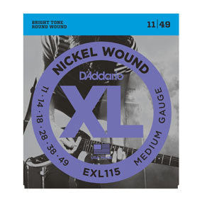 D'Addario EXL Nickel Wound Electric Strings - Pedal Empire