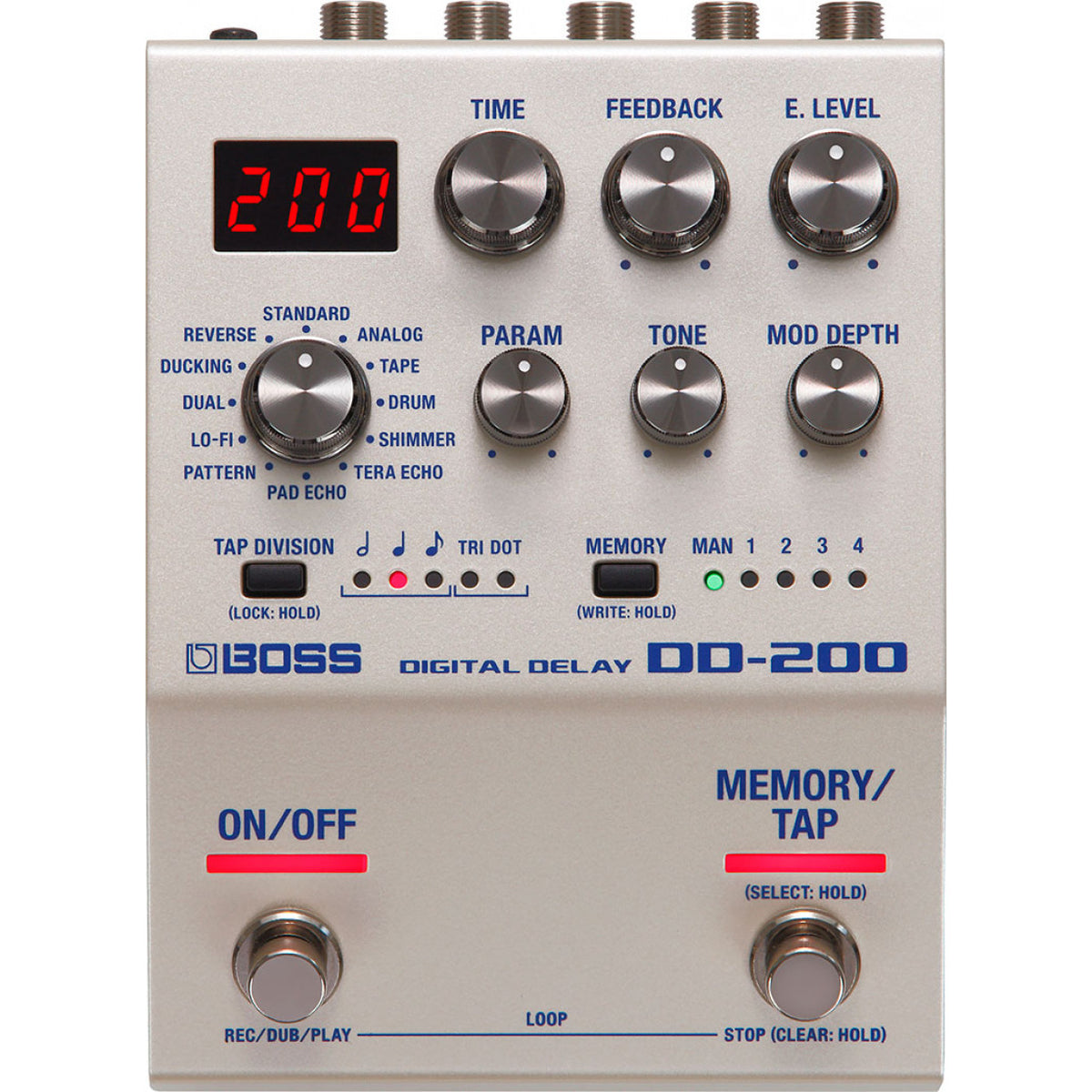 ギター Boss DD-200 Boss DD-200 — Pedal Empire
