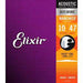 Elixir Nanoweb 10-47 Acoustic Strings 80/20 Bronze - Pedal Empire