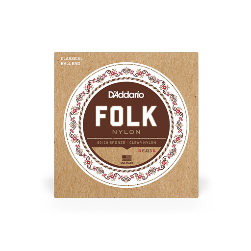 D'Addario Folk Nylon Ball End - Pedal Empire