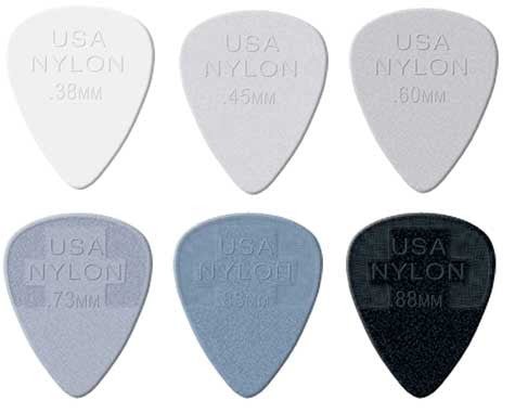 Dunlop Nylon Standard Plectrums - Pedal Empire