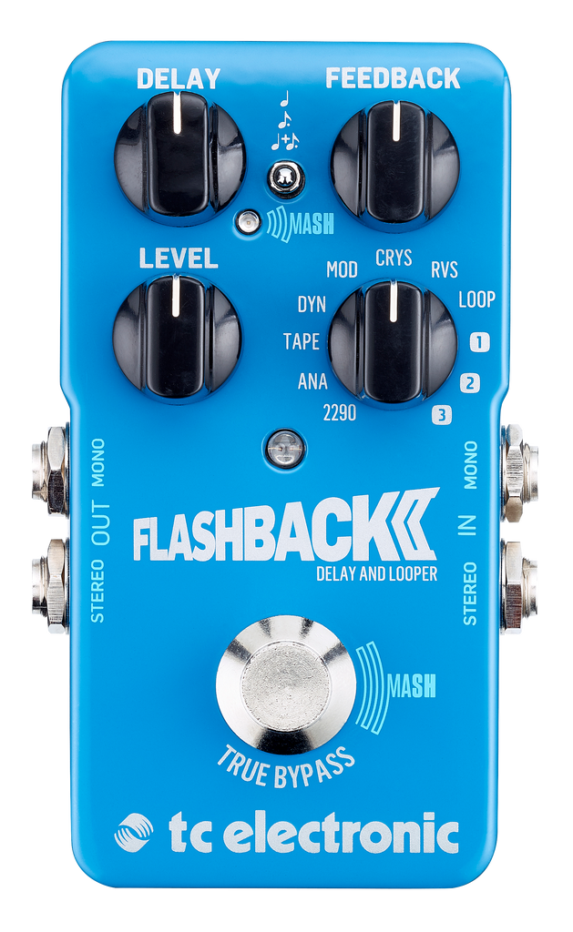 ギター tc electronic FLASHBACKK Delay Looper flashback-ii-delay-front-