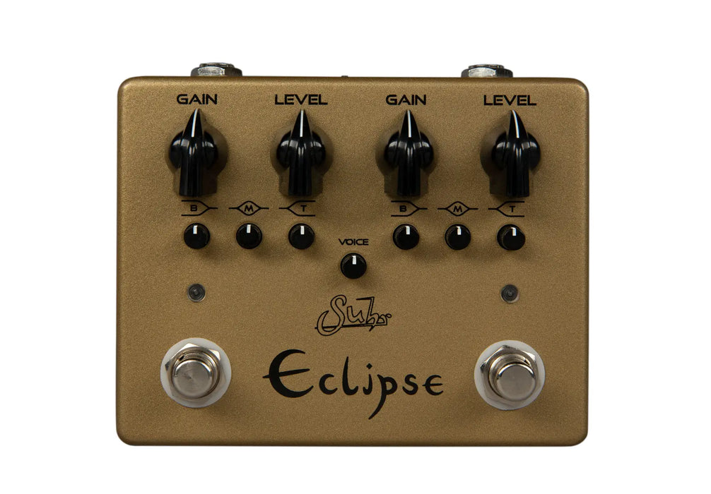 Suhr Eclipse Dual Channel Overdrive/Distortion Limited Edition Gold