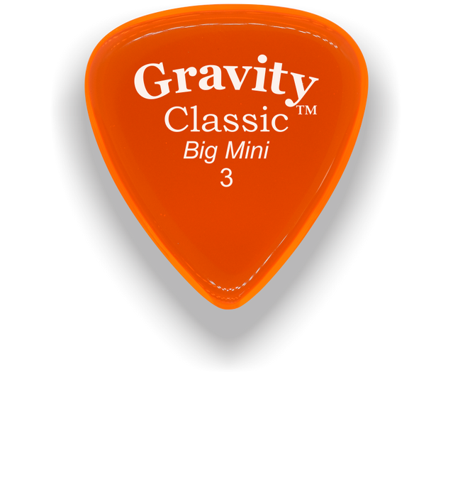 Gravity Classic Picks (Standard, Big Mini and Pointed)