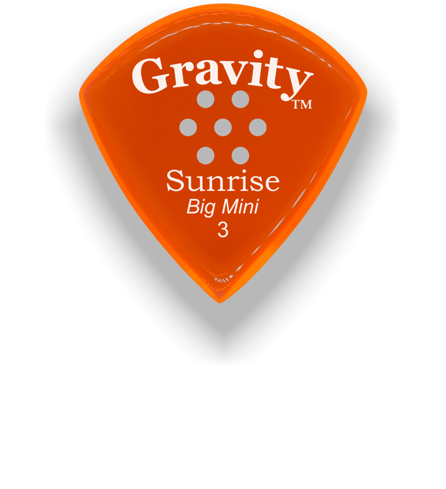 Gravity Sunrise Picks (Standard, Big Mini and Multi Hole)