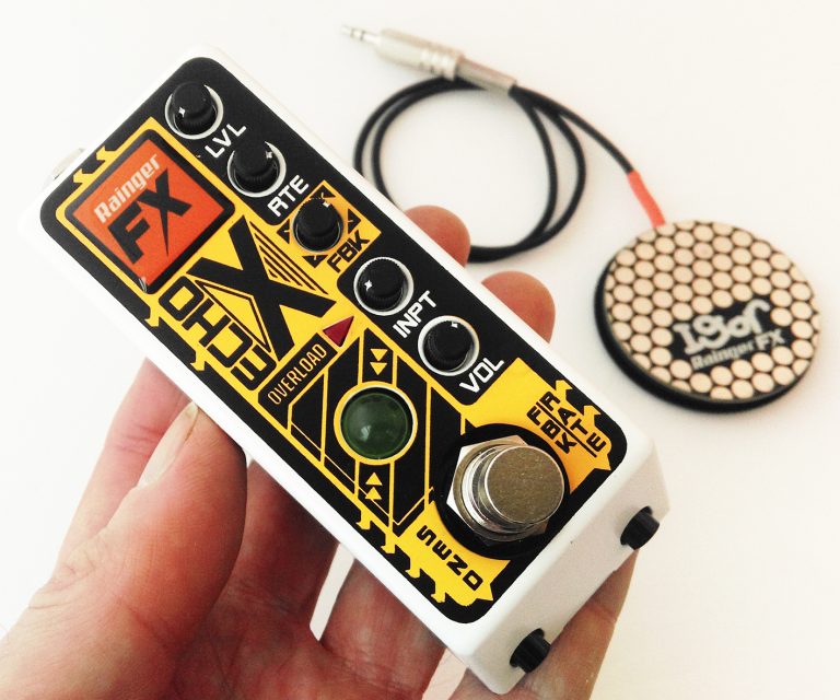Mini digital clearance delay pedal
