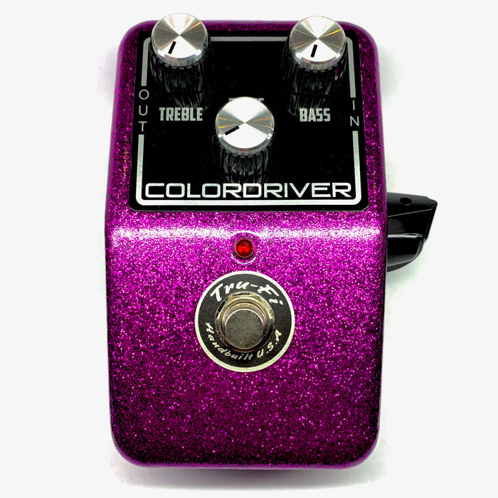 Tru-Fi colord オーバードライブ Tru-Fi Colordriver 18 Volt Guitar Pedal like the original