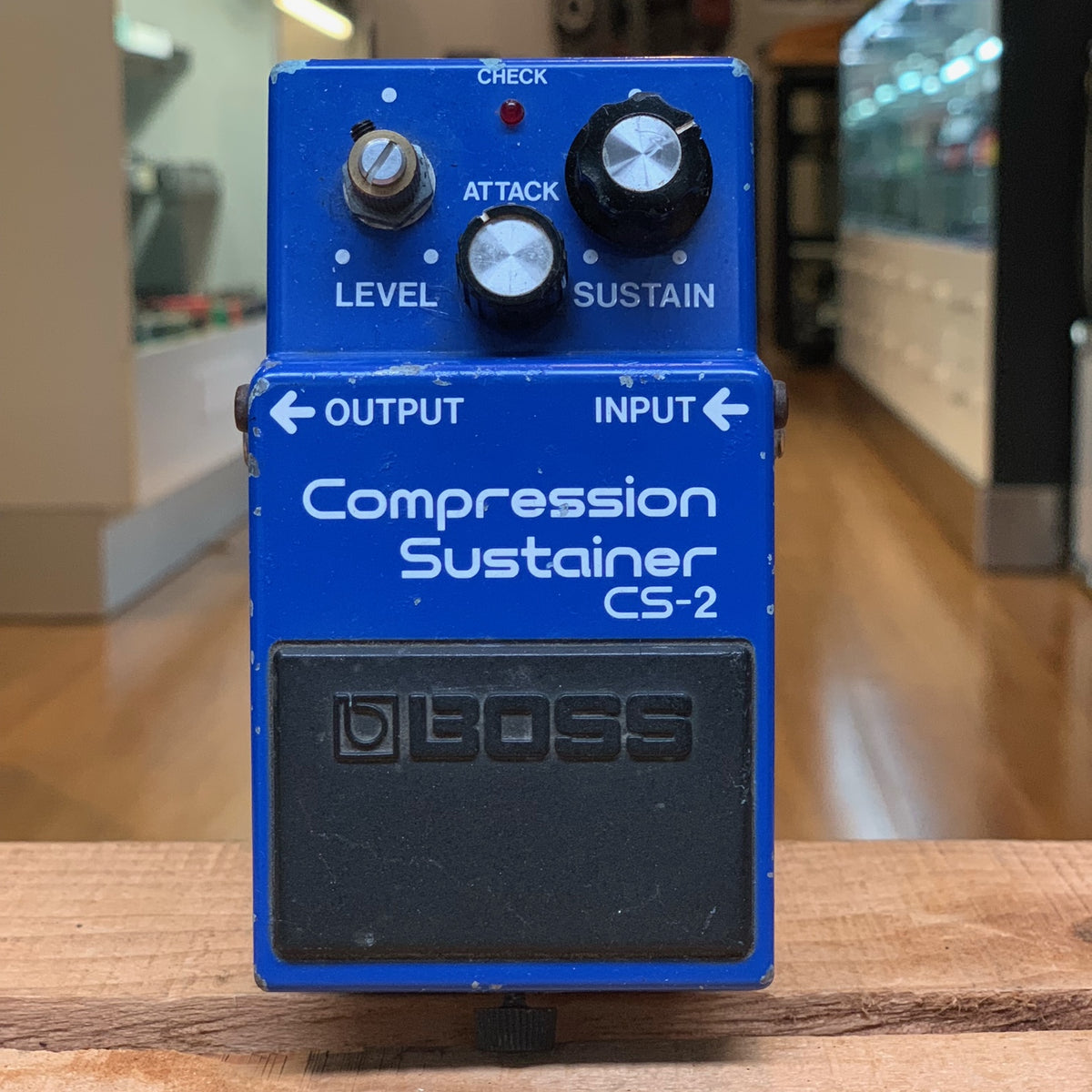 【値下げ！】BOSS Compression Sustainer CS-2 VINTAGE Boss CS-2 Compression Sustainer - 1983 — Pedal Empire