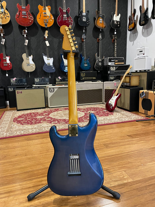 Pre Loved Fender Stratocaster St 80 SPL Blue Black Velvet  2002/04