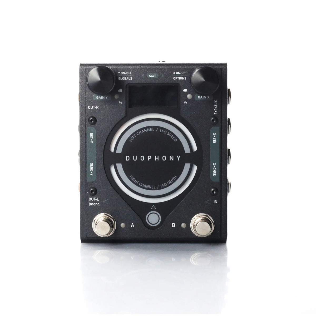 parallel mixer pedal GFI Systems Duophony Mono/Stereo Parallel Blender — Pedal Empire